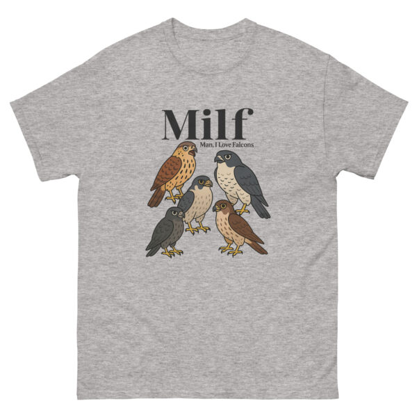 Man I Love Falcons T-Shirt - Image 3