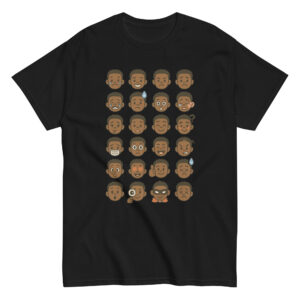 Emoji Black T-Shirt